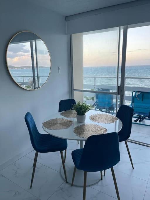 Beautiful Ocean Blue Love Oceanfront Apartment Fajardo Exterior foto