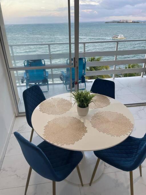Beautiful Ocean Blue Love Oceanfront Apartment Fajardo Exterior foto
